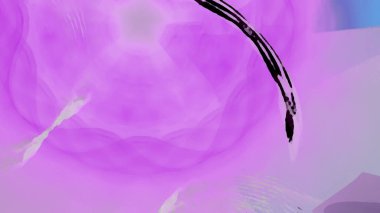 Fantezi kaotik renkli fraktal desen. Soyut Fraktal şekiller. 3D render resimde arka plan veya duvar kağıdı