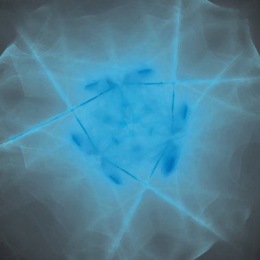 Fantezi kaotik renkli fraktal desen. Soyut Fraktal şekiller. 3D render resimde arka plan veya duvar kağıdı