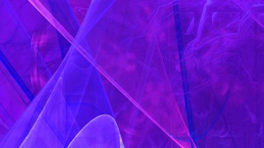 Fantezi kaotik renkli fraktal desen. Soyut Fraktal şekiller. 3D render resimde arka plan veya duvar kağıdı