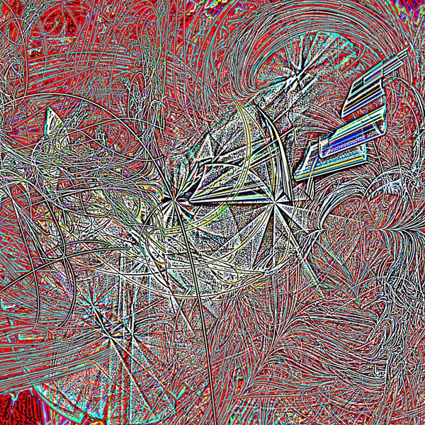 Fantasie chaotische kleurrijke fractale patroon. Abstracte fractale vormen. 3D rendering afbeelding achtergrond of behang — Stockfoto