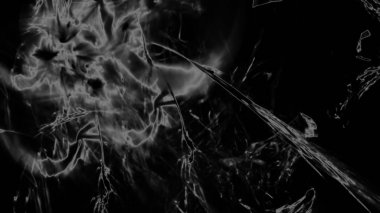 Fantezi kaotik renkli fraktal desen. Soyut Fraktal şekiller. 3D render resimde arka plan veya duvar kağıdı