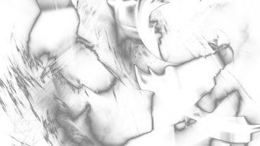 Fantezi kaotik renkli fraktal desen. Soyut Fraktal şekiller. 3D render resimde arka plan veya duvar kağıdı