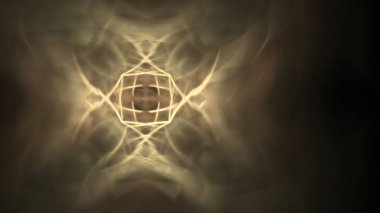 Fantezi kaotik renkli fraktal desen. Soyut Fraktal şekiller. 3D render resimde arka plan veya duvar kağıdı