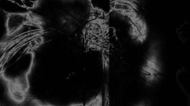 Fantezi kaotik renkli fraktal desen. Soyut Fraktal şekiller. 3D render resimde arka plan veya duvar kağıdı