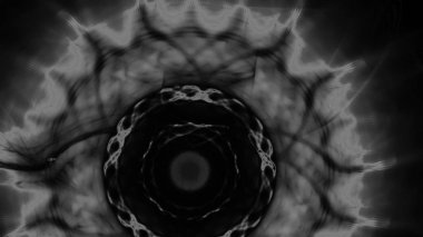 Fantezi kaotik renkli fraktal desen. Soyut Fraktal şekiller. 3D render resimde arka plan veya duvar kağıdı