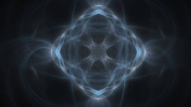 Fantezi kaotik renkli fraktal desen. Soyut Fraktal şekiller. 3D render resimde arka plan veya duvar kağıdı