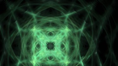 Fantezi kaotik renkli fraktal desen. Soyut Fraktal şekiller. 3D render resimde arka plan veya duvar kağıdı