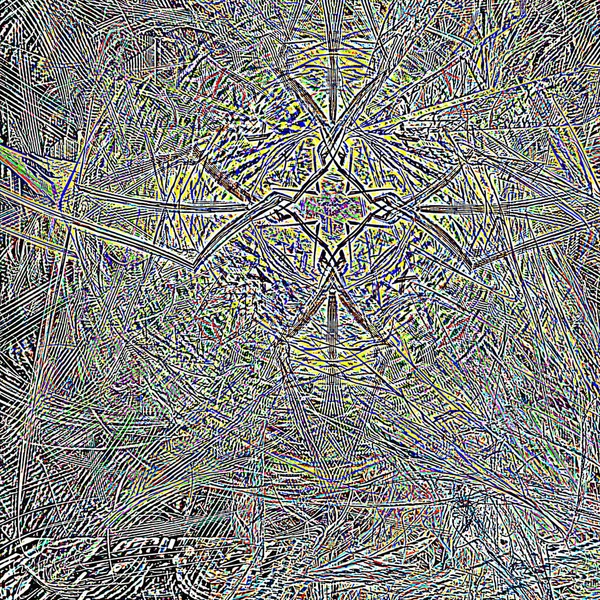 Fantasie chaotische kleurrijke fractale patroon. Abstracte fractale vormen. 3D rendering afbeelding achtergrond of behang — Stockfoto