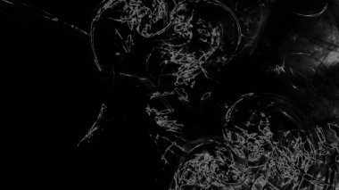 Fantezi kaotik renkli fraktal desen. Soyut Fraktal şekiller. 3D render resimde arka plan veya duvar kağıdı