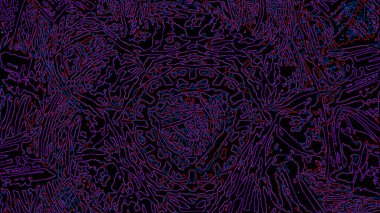 Fantezi kaotik renkli fraktal desen. Soyut Fraktal şekiller. 3D render resimde arka plan veya duvar kağıdı