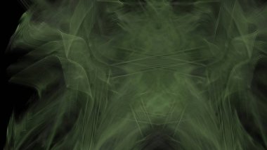 Fantezi kaotik renkli fraktal desen. Soyut Fraktal şekiller. 3D render resimde arka plan veya duvar kağıdı