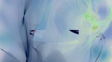 Fantezi kaotik renkli fraktal desen. Soyut Fraktal şekiller. 3D render resimde arka plan veya duvar kağıdı