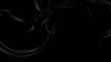 Fantezi kaotik renkli fraktal desen. Soyut Fraktal şekiller. 3D render resimde arka plan veya duvar kağıdı