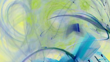 Fantezi kaotik renkli fraktal desen. Soyut Fraktal şekiller. 3D render resimde arka plan veya duvar kağıdı