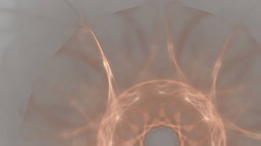 Fantezi kaotik renkli fraktal desen. Soyut Fraktal şekiller. 3D render resimde arka plan veya duvar kağıdı