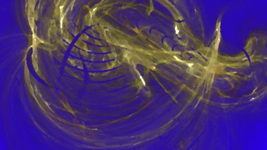 Fantezi kaotik renkli fraktal desen. Soyut Fraktal şekiller. 3D render resimde arka plan veya duvar kağıdı