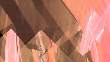 Fantezi kaotik renkli fraktal desen. Soyut Fraktal şekiller. 3D render resimde arka plan veya duvar kağıdı