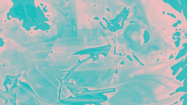 Fantezi kaotik renkli fraktal desen. Soyut Fraktal şekiller. 3D render resimde arka plan veya duvar kağıdı