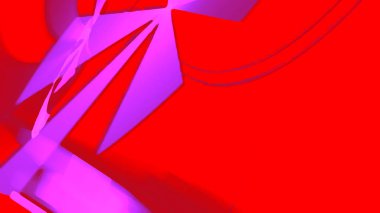 Fantezi kaotik renkli fraktal desen. Soyut Fraktal şekiller. 3D render resimde arka plan veya duvar kağıdı