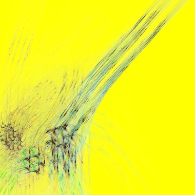 Fantezi kaotik renkli fraktal desen. Soyut Fraktal şekiller. 3D render resimde arka plan veya duvar kağıdı