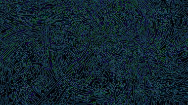 Fantezi kaotik renkli fraktal desen. Soyut Fraktal şekiller. 3D render resimde arka plan veya duvar kağıdı