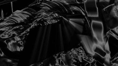 Fantezi kaotik renkli fraktal desen. Soyut Fraktal şekiller. 3D render resimde arka plan veya duvar kağıdı