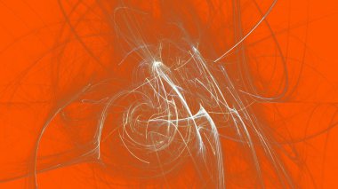 Fantezi kaotik renkli fraktal desen. Soyut Fraktal şekiller. 3D render resimde arka plan veya duvar kağıdı