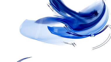 Fantezi kaotik renkli fraktal desen. Soyut Fraktal şekiller. 3D render resimde arka plan veya duvar kağıdı