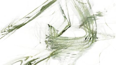 Fantezi kaotik renkli fraktal desen. Soyut Fraktal şekiller. 3D render resimde arka plan veya duvar kağıdı