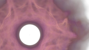 Fantezi kaotik renkli fraktal desen. Soyut Fraktal şekiller. 3D render resimde arka plan veya duvar kağıdı