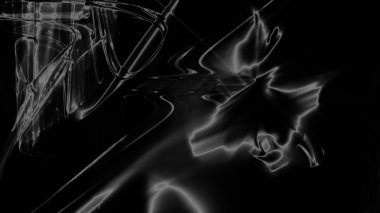 Fantezi kaotik renkli fraktal desen. Soyut Fraktal şekiller. 3D render resimde arka plan veya duvar kağıdı