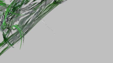 Fantezi kaotik renkli fraktal desen. Soyut Fraktal şekiller. 3D render resimde arka plan veya duvar kağıdı