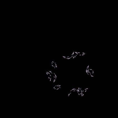 Fantezi kaotik renkli fraktal desen. Soyut Fraktal şekiller. 3D render resimde arka plan veya duvar kağıdı