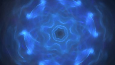 Fantezi kaotik renkli fraktal desen. Soyut Fraktal şekiller. 3D render resimde arka plan veya duvar kağıdı