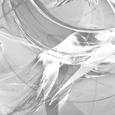 Fantezi kaotik renkli fraktal desen. Soyut Fraktal şekiller. 3D render resimde arka plan veya duvar kağıdı