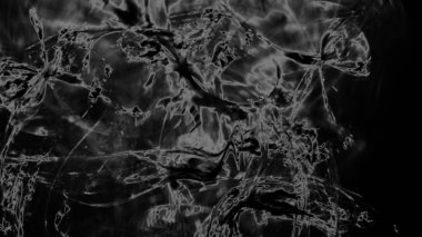 Fantezi kaotik renkli fraktal desen. Soyut Fraktal şekiller. 3D render resimde arka plan veya duvar kağıdı