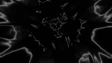 Fantezi kaotik renkli fraktal desen. Soyut Fraktal şekiller. 3D render resimde arka plan veya duvar kağıdı