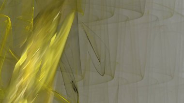 Fantezi kaotik renkli fraktal desen. Soyut Fraktal şekiller. 3D render resimde arka plan veya duvar kağıdı