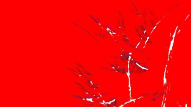 Fantezi kaotik renkli fraktal desen. Soyut Fraktal şekiller. 3D render resimde arka plan veya duvar kağıdı