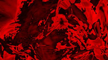 Fantezi kaotik renkli fraktal desen. Soyut Fraktal şekiller. 3D render resimde arka plan veya duvar kağıdı