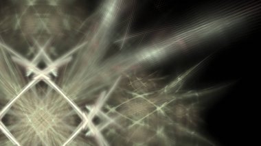 Fantezi kaotik renkli fraktal desen. Soyut Fraktal şekiller. 3D render resimde arka plan veya duvar kağıdı