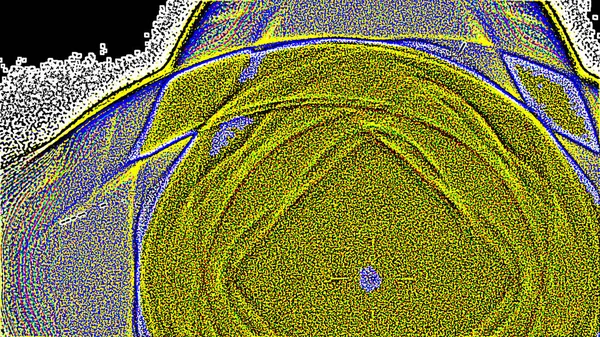 ファイナルファンタジー カオスのカラフルなフラクタル パターン。フラクタル図形を抽象化します。3 d レンダリング図背景や壁紙 — ストック写真
