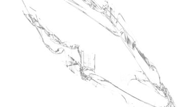 Fantezi kaotik renkli fraktal desen. Soyut Fraktal şekiller. 3D render resimde arka plan veya duvar kağıdı