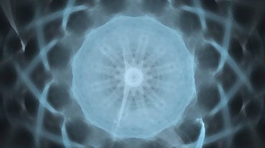 Fantezi kaotik renkli fraktal desen. Soyut Fraktal şekiller. 3D render resimde arka plan veya duvar kağıdı