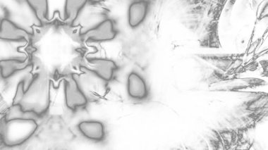 Fantezi kaotik renkli fraktal desen. Soyut Fraktal şekiller. 3D render resimde arka plan veya duvar kağıdı