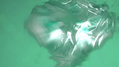 Fantezi kaotik renkli fraktal desen. Soyut Fraktal şekiller. 3D render resimde arka plan veya duvar kağıdı