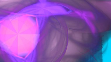 Fantezi kaotik renkli fraktal desen. Soyut Fraktal şekiller. 3D render resimde arka plan veya duvar kağıdı