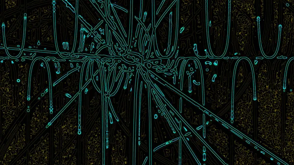 Fantasía caótica patrón fractal colorido. Formas fractales abstractas. Fondo de ilustración de representación 3D o fondo de pantalla —  Fotos de Stock