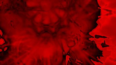 Fantezi kaotik renkli fraktal desen. Soyut Fraktal şekiller. 3D render resimde arka plan veya duvar kağıdı