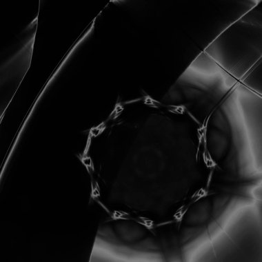 Fantezi kaotik renkli fraktal desen. Soyut Fraktal şekiller. 3D render resimde arka plan veya duvar kağıdı